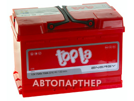 TOPLA Energy 12В 6ст 75 а/ч пп ** 57413